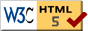 Valid HTML 5!